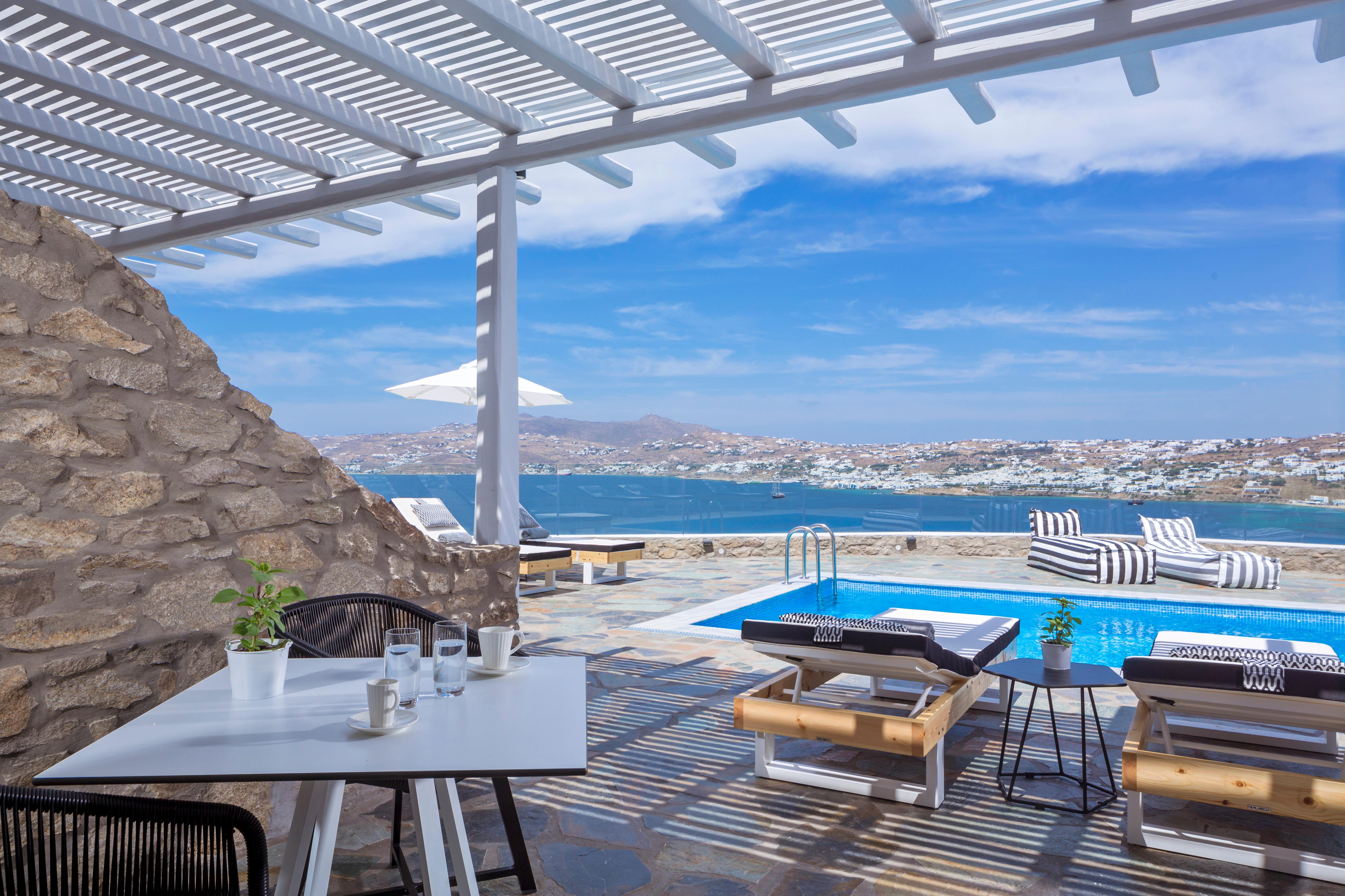 Mykonos No5 Luxury Suites & Villas Mykonos Town Exterior foto