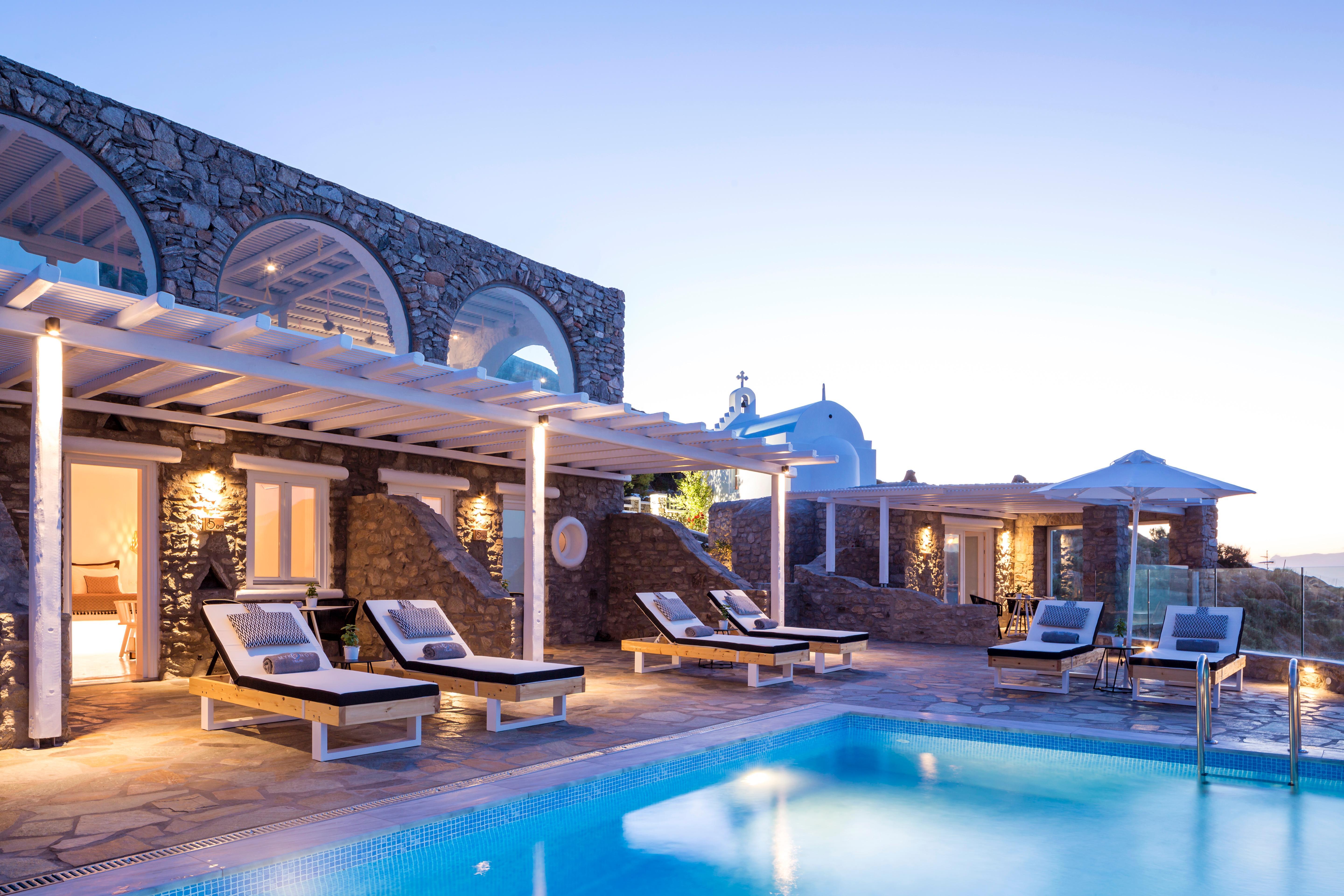 Mykonos No5 Luxury Suites & Villas Mykonos Town Exterior foto