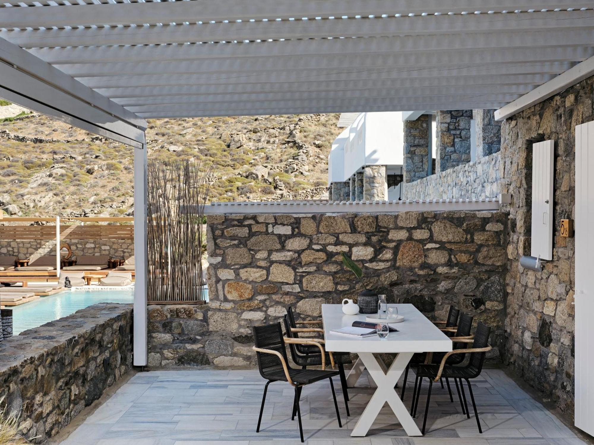 Mykonos No5 Luxury Suites & Villas Mykonos Town Exterior foto